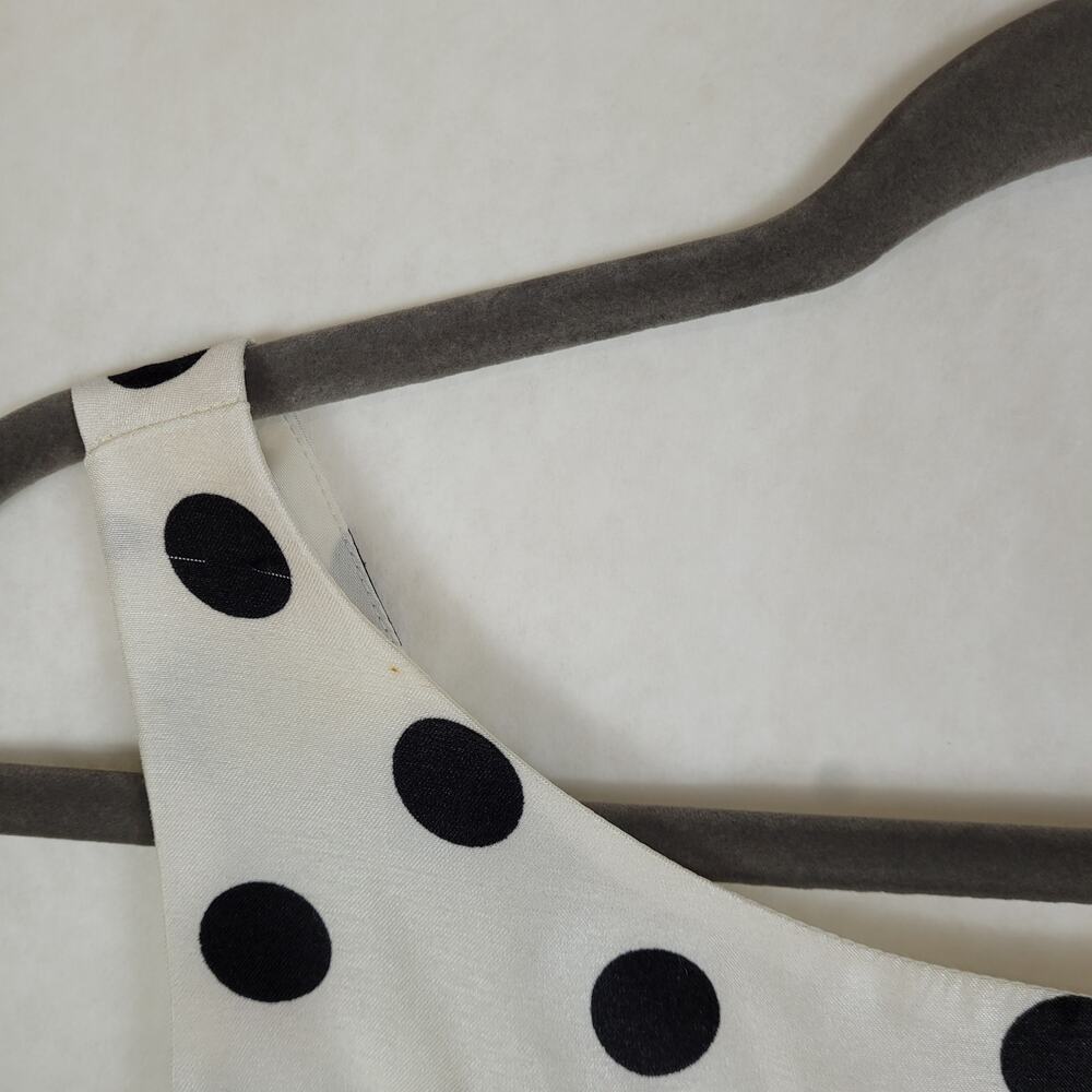 Jessica Howard Black and White Polka Dot Midi Dress - Picture 8 of 13